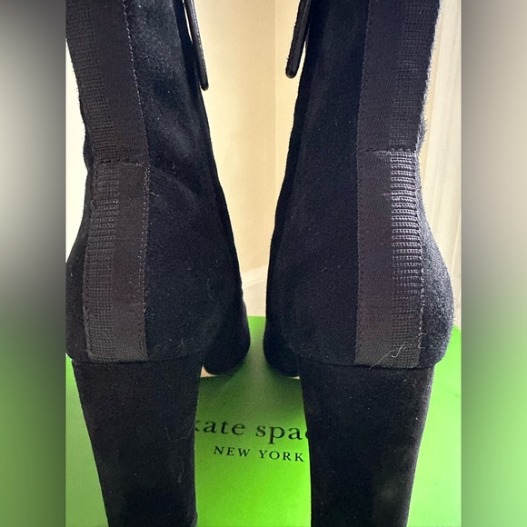 NWB Kate Spade Down Under Stretch Suede Booties - Size 7 - Picture 11 of 16